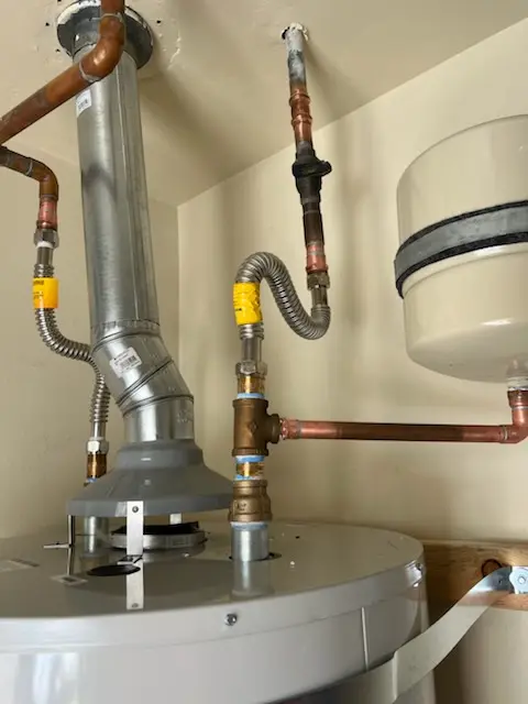 Water heater installation and plumbing repair in Riverside Terrace
